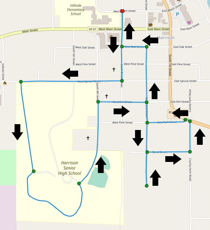 Run/Walk Map